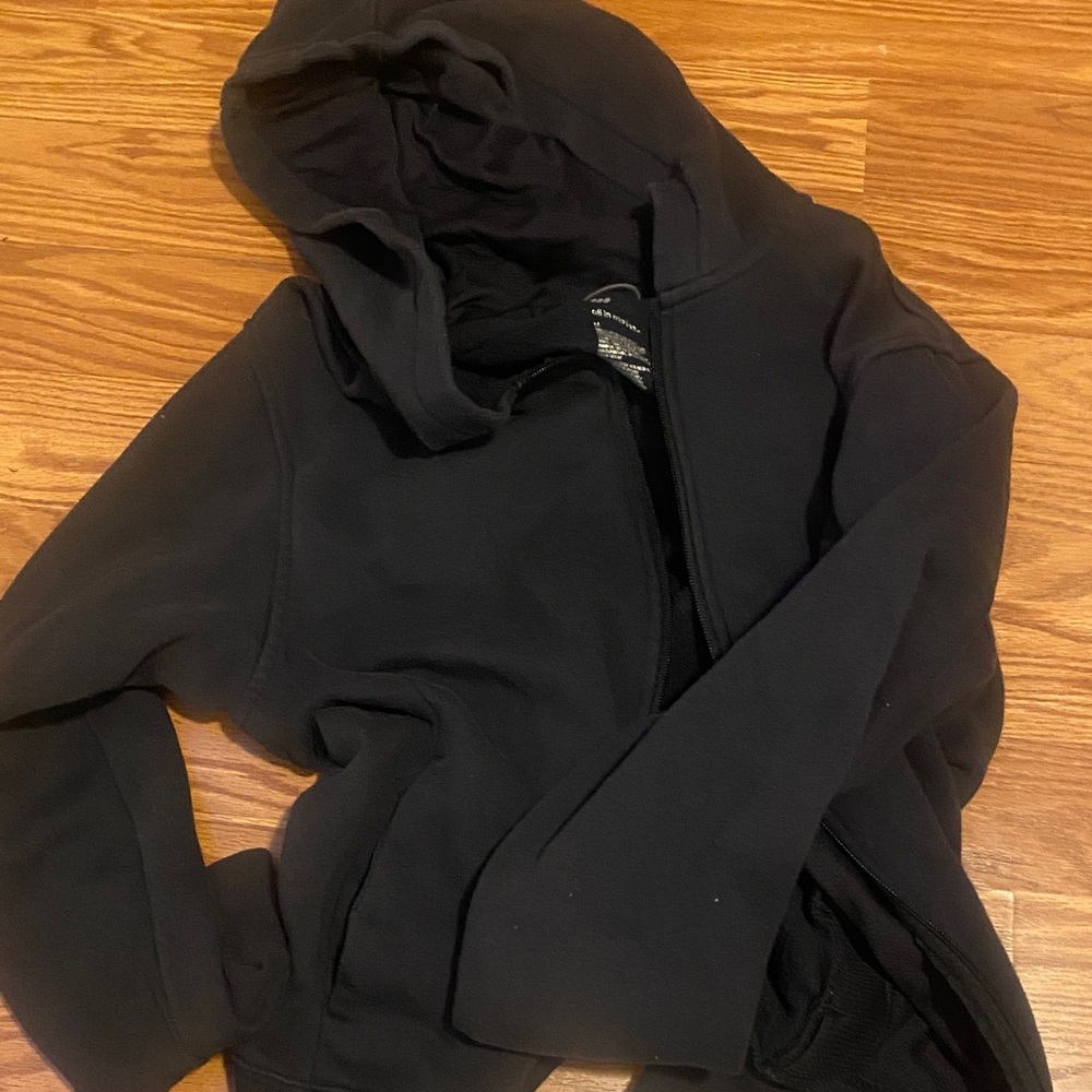Black Hooded Jacket